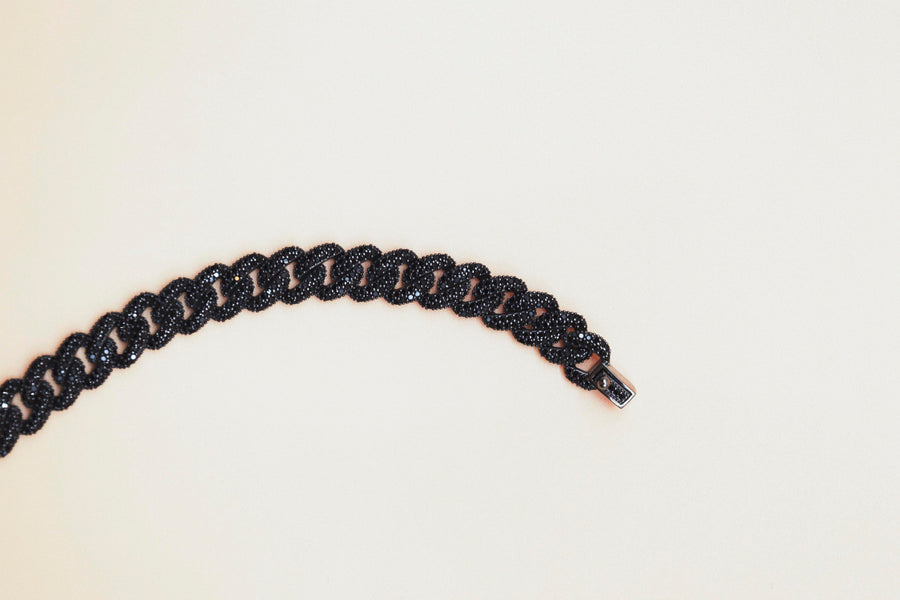 Pave Medium Link Bracelet